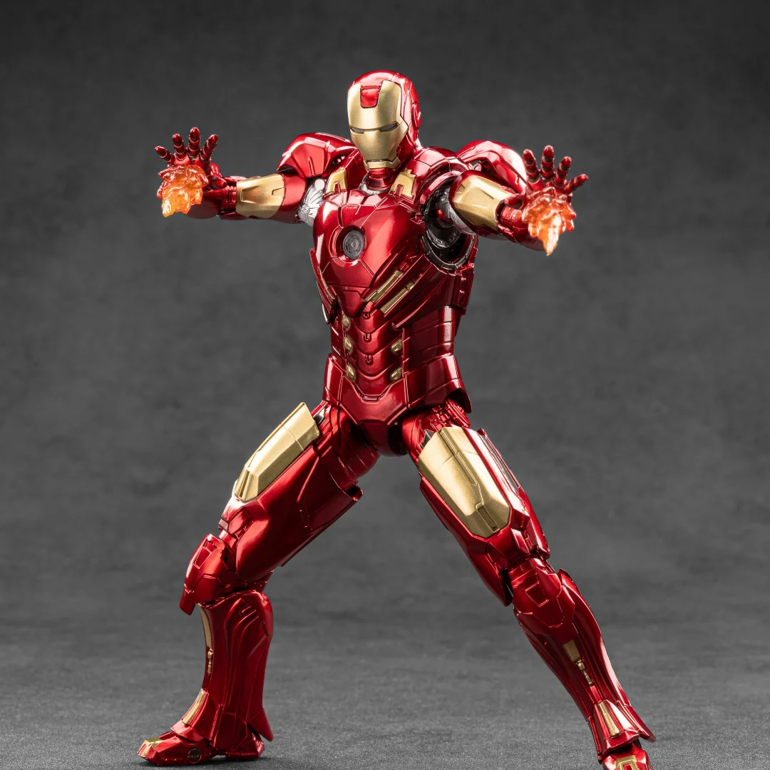 Original ZD Spielzeug Iron Man Tony Stark MK9 MK14 MK12 MK27 MK15 MK35 MK22 MK40 Hammerhead Action Figur Anime Sammeln Modell Geschenke – Detail 2