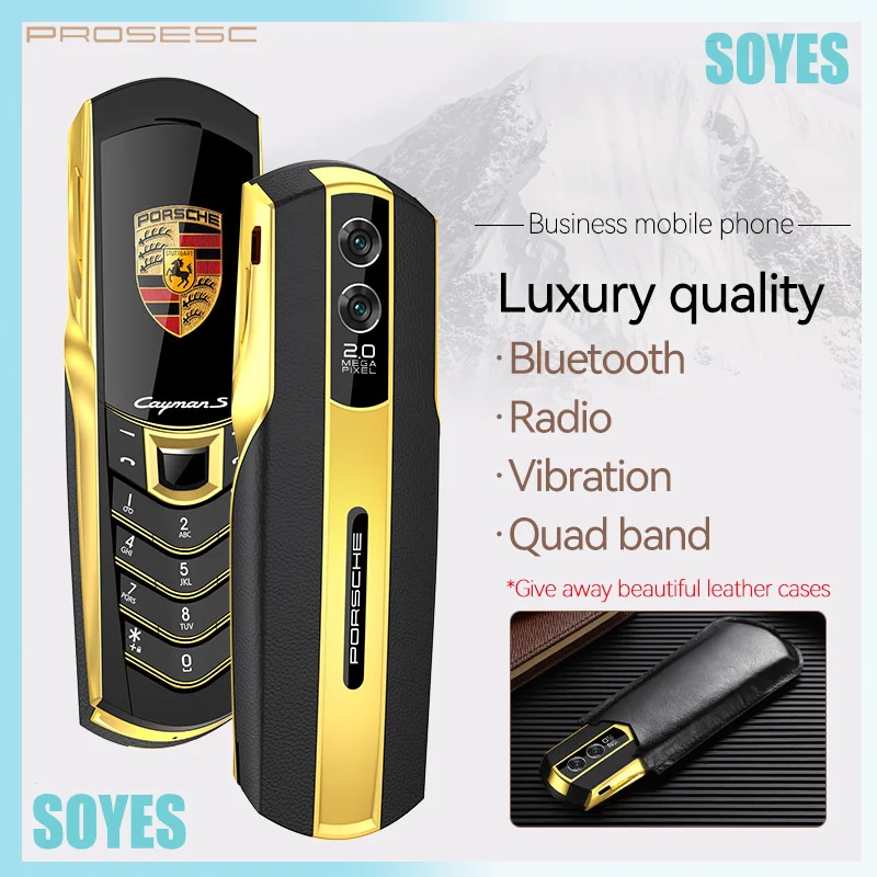 V8 Series Mini High-End Luxury Fashion Personalized Function Phone Button Mini Small Phone With Bluetooth Backup Phone