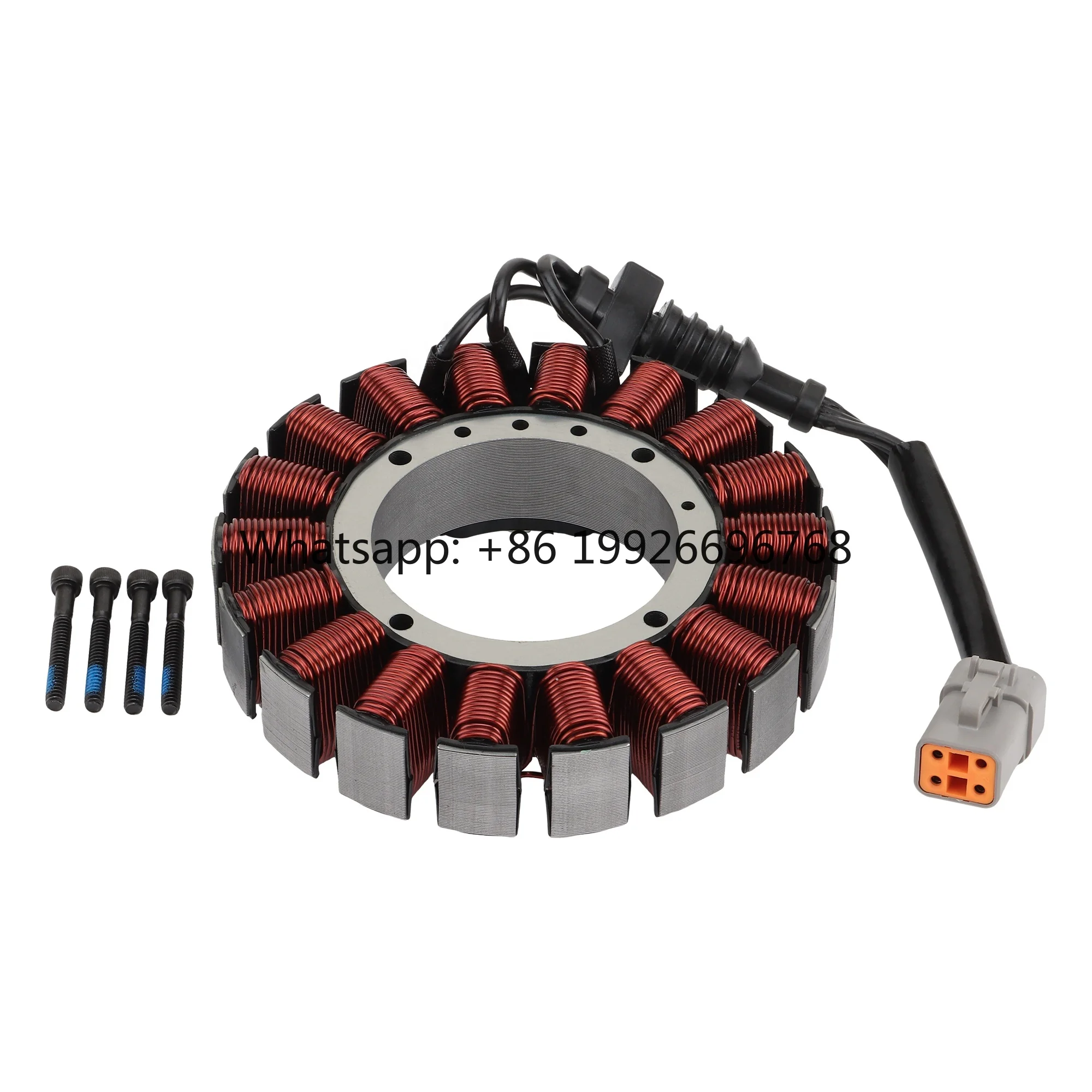 

Motorcycle Generator Stator Comp Coil Replacement for Dece EFI FXSTD FXSTDSE FXSTSI FXSTS FLSTSCI FLSTSC -3 30017-01