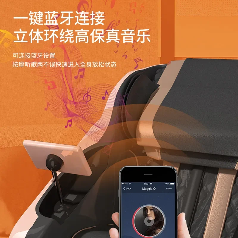 Luxury Multifunctional Zero Gravity Space Capsule Full Body Kneading Massage Chair Manufacturer Wholesale