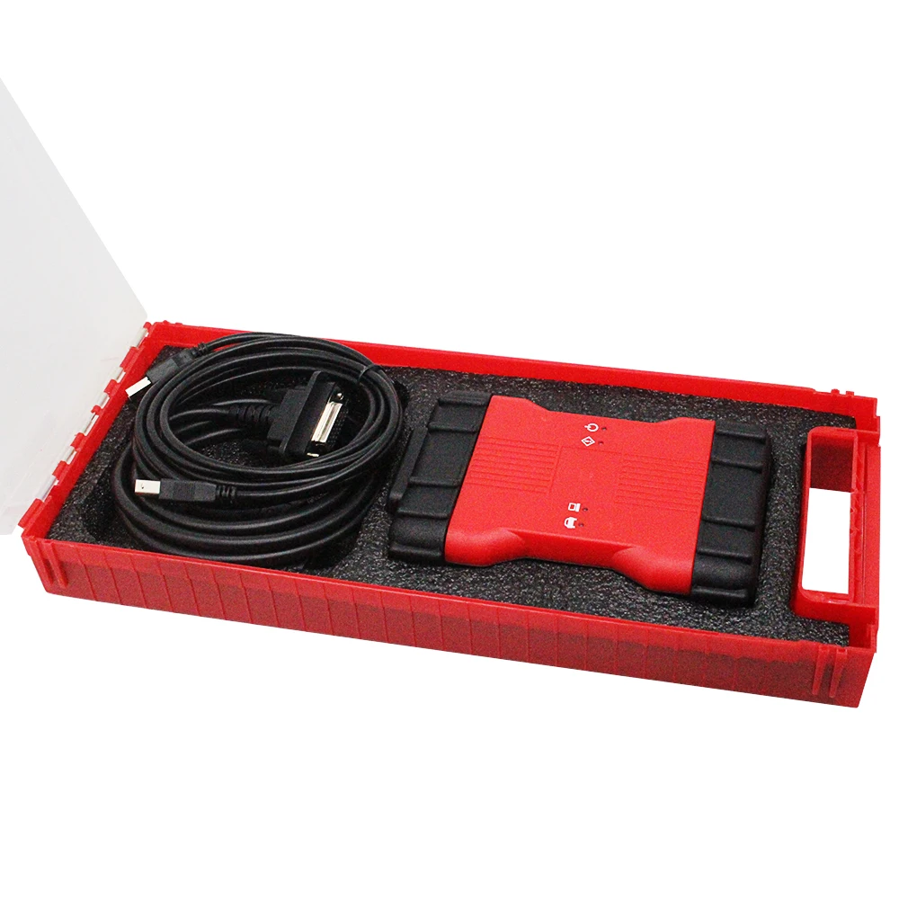 Best VCM2 Full Chip Diagnostic Tools VCM2 IDS Interface Multi-language Double PCB VCMII Scanner For Frd/M-azda Car Tools