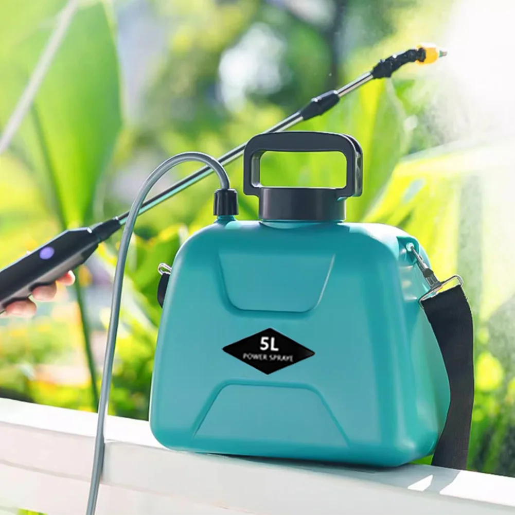 

5L Electric Garden Sprayer with Telescopic Rod Electric Plant Sprayer USB Charging Electric Sprayer Garden Watering Tool