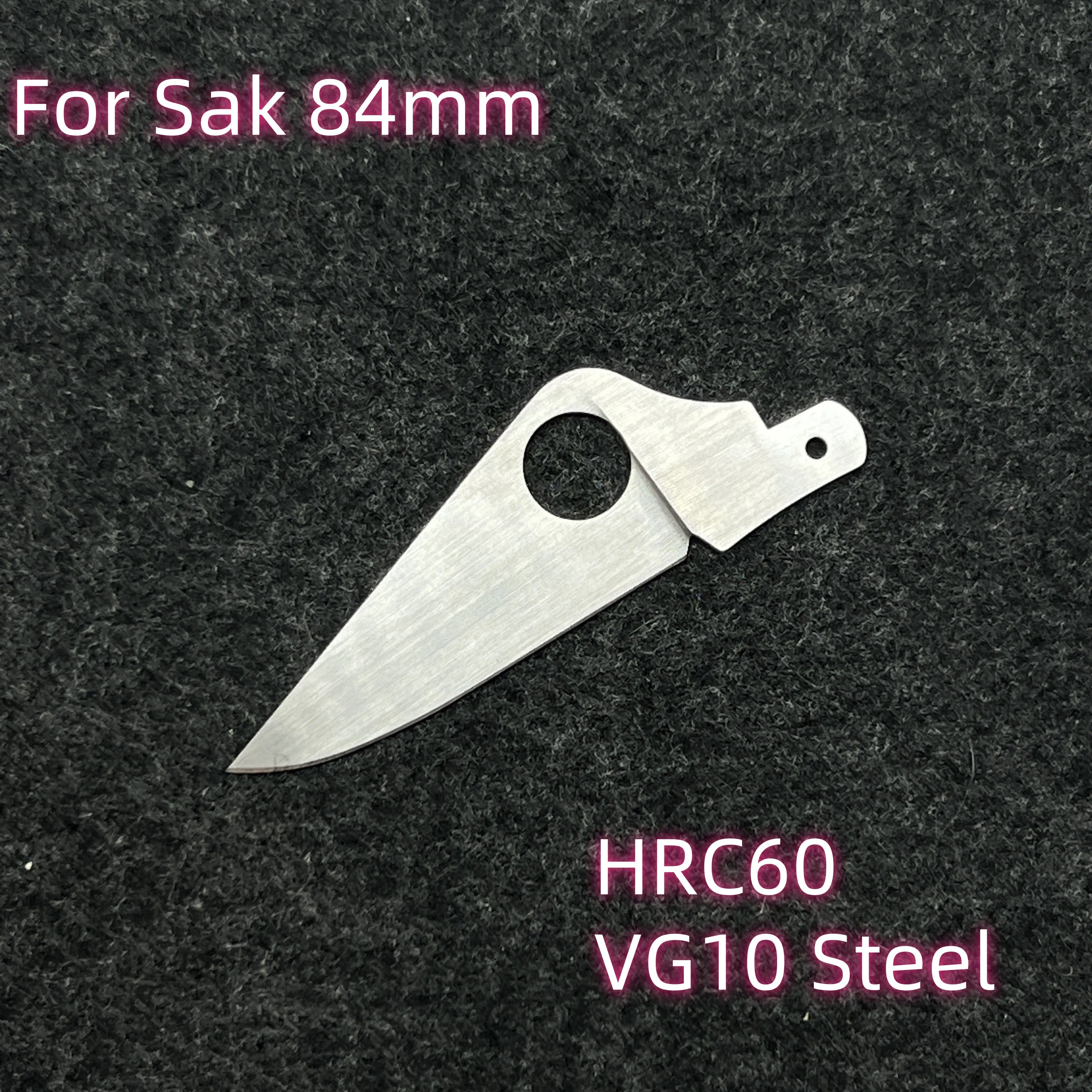 VG10 Steel Replacement Large Blade for Handmade For 84mm Victorinox Swiss Army Knife SAK Folding Knife DIY Accessories