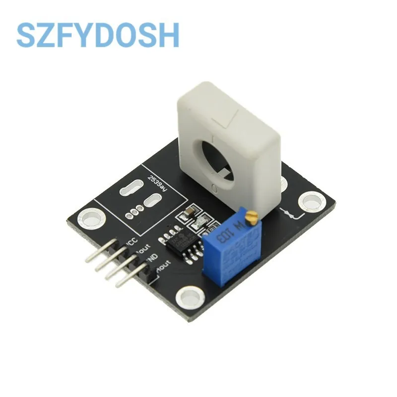 WCS1600 WCS1700 WCS1800 3-5V Hall Current Sensor Adjustable DC 100A 70A 35A Short Over-Current Detector Protection Module