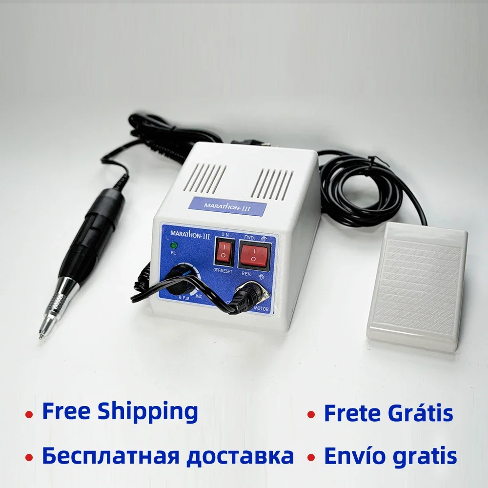 

Dental Hand Grinder Lab MARATHON N3 Micromotor Polishing E-TYPE 35000 RPM Dental Lab Equipment Dentist Nail Drills Machine Tools