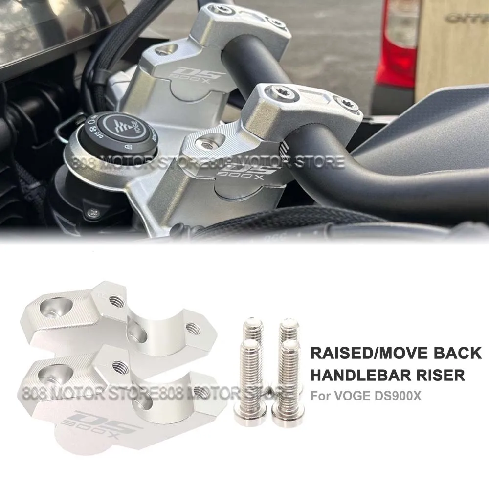 

For Voge DS900X ds900x Motorcycle Handlebar Riser Bar Mount Handle Clamp Better Upright Position