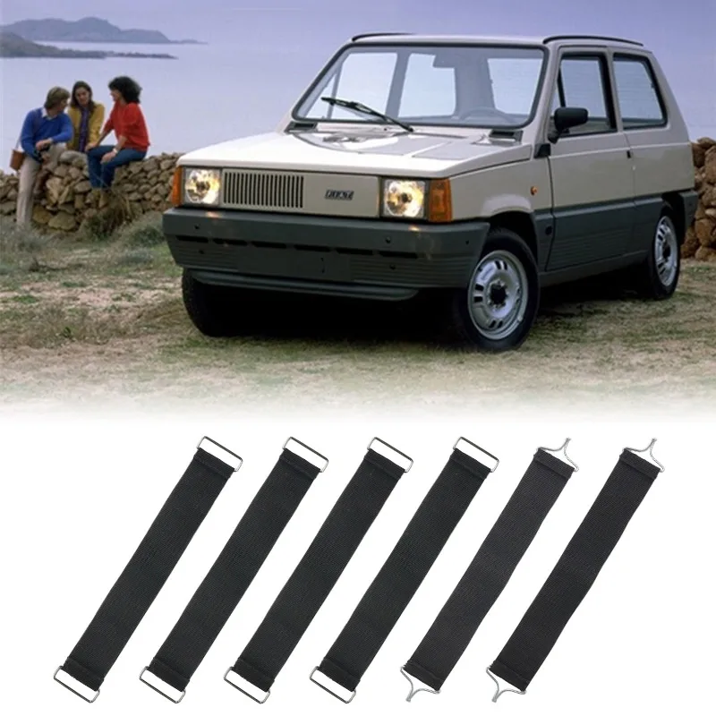 Seat Padding Cushion + 6PCS Reinforced Chassis Support Straps Set for Fiat Panda I Series 750 1000 4x4 1987-2003