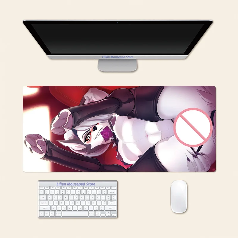 

Furry Loona Anime Large Mouse Pad PlayMat Office Mousepad Game Creative Desk Gaming Mat