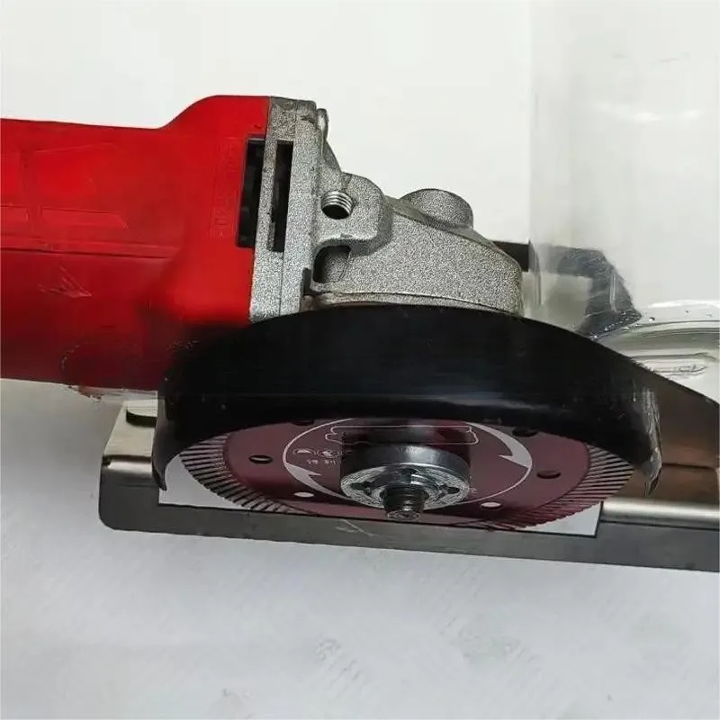 Angle grinder chamferer 45 ° angle ceramic tile chamfering tool ceramic tile cutting stainless steel bracket Begonia angle