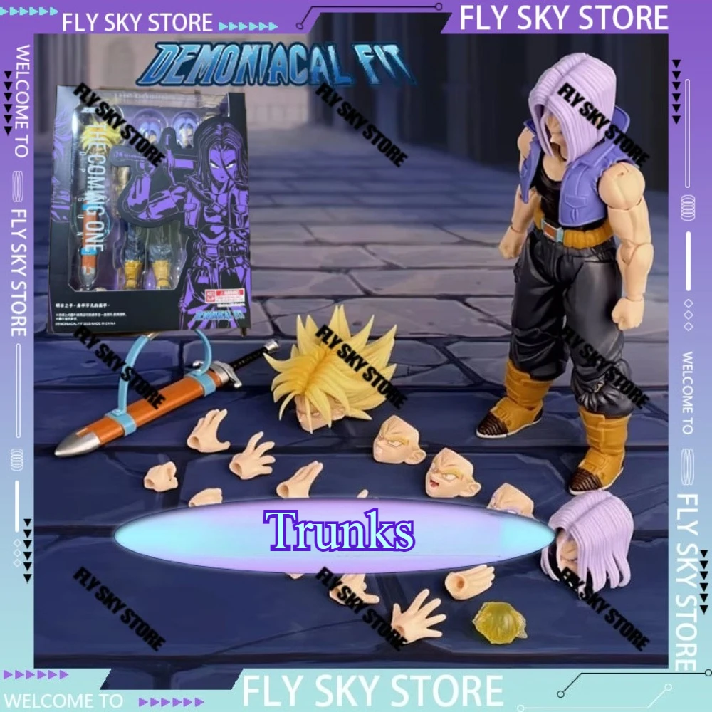 

Dragon Ball Z Demoniacal Fit Anime Figures Son of Tomorrow Trunks Action Figure Gk Statue An Collectible Model Action Figure