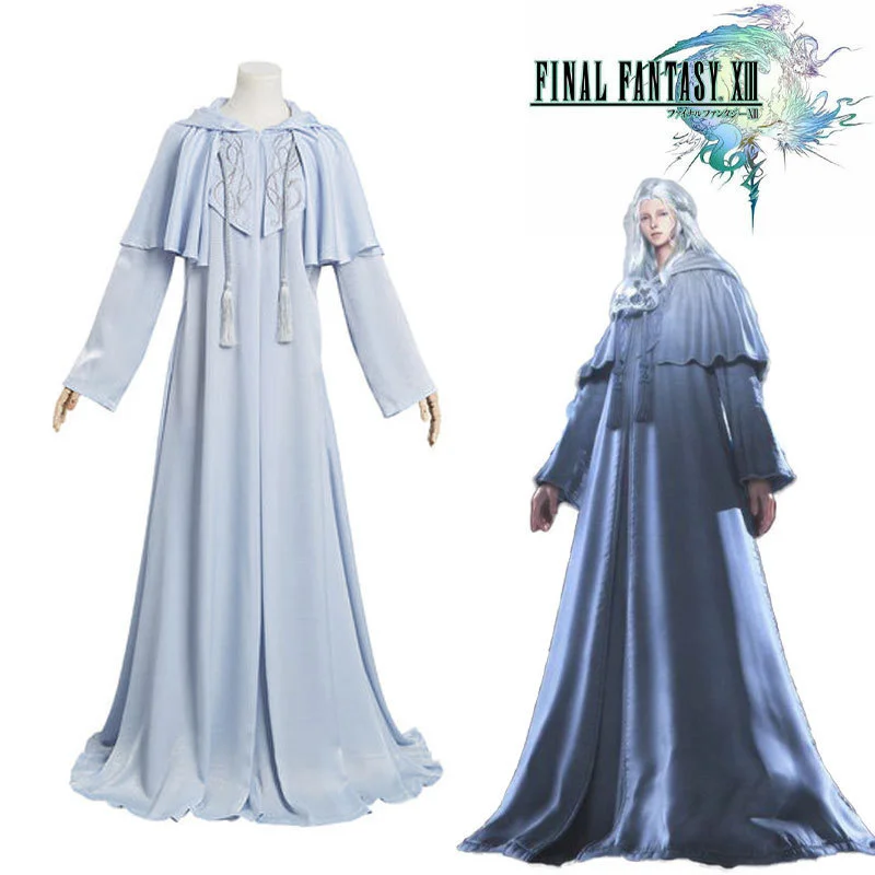 FINAL FANTASY Endwalker Cosplay FF 14 Ryne Hydaelyn Cosplay Costume Outfits Halloween Carnival Party Dress