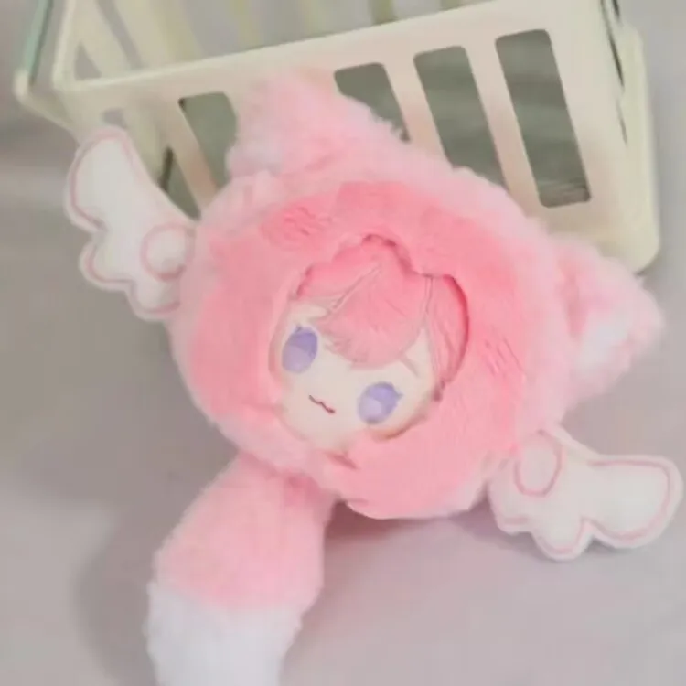 Anime Honkai: Star Rail Elysia Cosplay Plush Dango Cotton 15cm Cute Hanging Bag Pendant Keychain Plushie Mascot