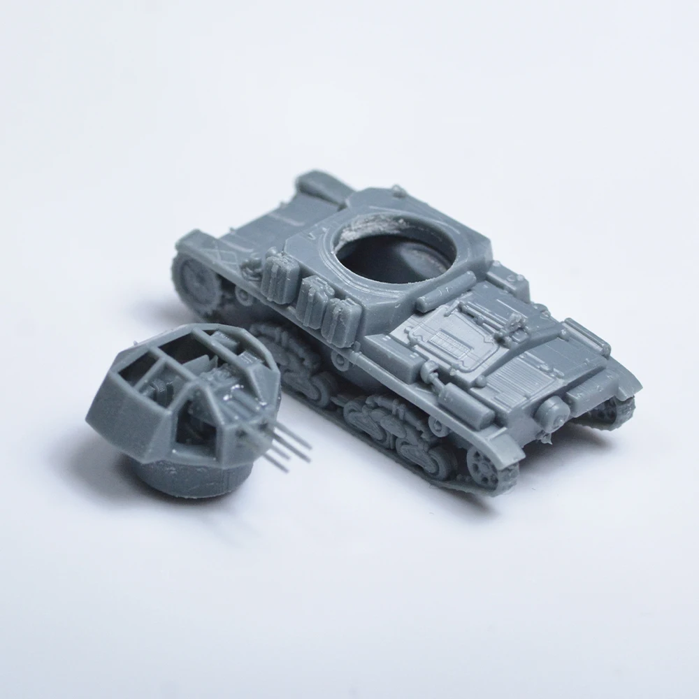 Italia M42 Pistol Penggerak Mandiri 1/144 1/200 1/350 1/700 SSMODEL SS688 Kit Model Militer Miniatur Permainan Perang Statis