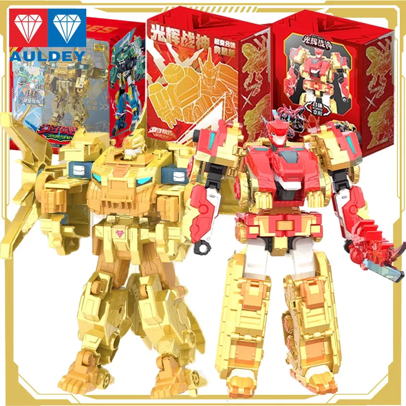 

Auldey Original Quantum Team Deformable Hybrid Brilliant God Collection Edition Action Figure Toys for Boys Girls Kids Gift