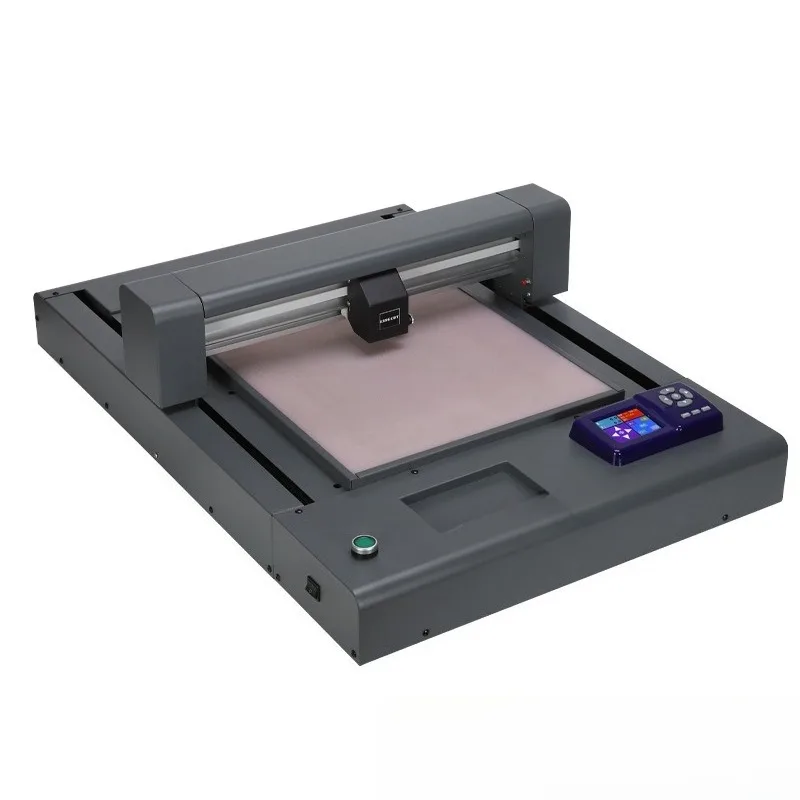 

Small flat plate adsorption lettering machine Die cutting machine Cardboard self-adhesive PET cutting machine