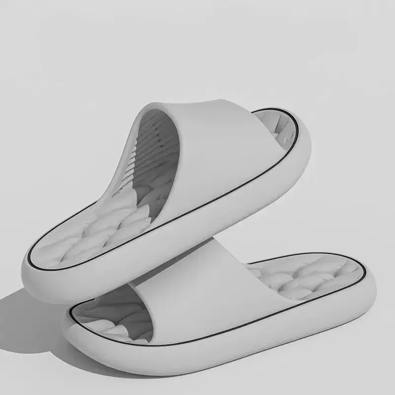 Super Light Soft Slippers Simple Fashion Slides EVA Elastic Shoes Sneakers In Door Bathroom Flip Flops