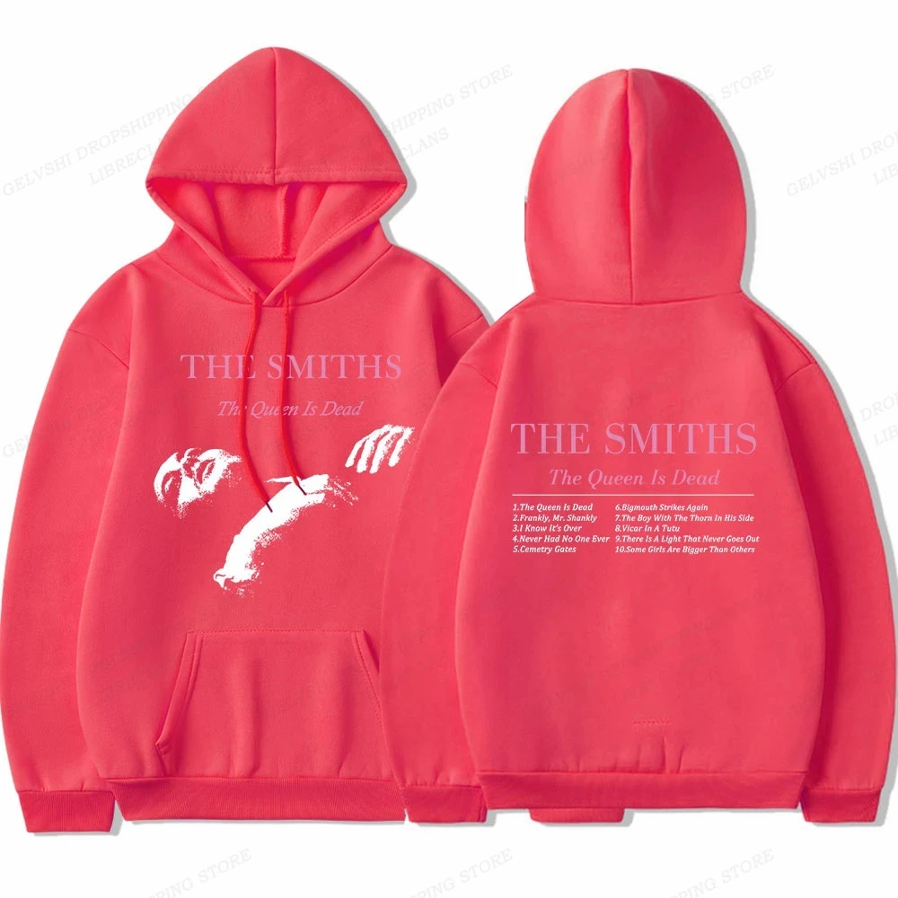 Men Fashion Hoodies Y2k Sweatshirts Women Sweats Rock Band Hoodies Boy Coats Sportwear Tracksuits Punk The Smiths Hoodies