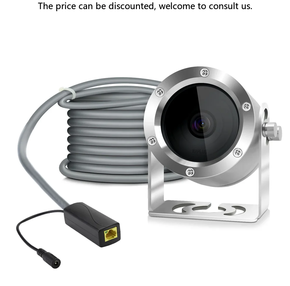 

IP68 Underwater IP Camera Swimming Pool Aquarium Camera Ocean Monitoring Underwater Camera