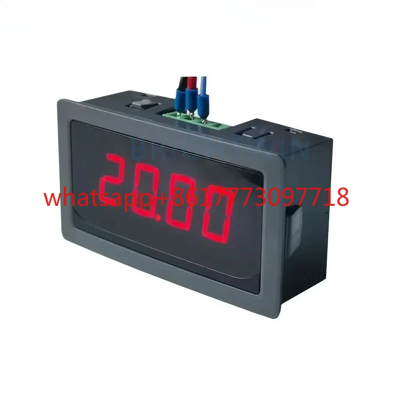 Regulowany cyfrowy wskaźnik 0-20mA 4-20mA 0-5V 0-10V, panelowy miernik procesowy analogowy +/- 50mA +/-50V, wyświetlacz do zaworów i sterowników PLC