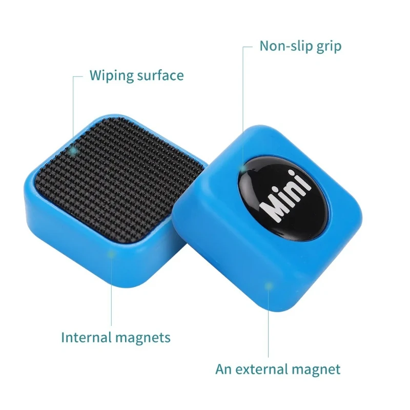 Mini Magnetischer Aquarium-Glasreiniger, Starke Saugkraft Algenentferner Bürste für Fischbeckenreinigung