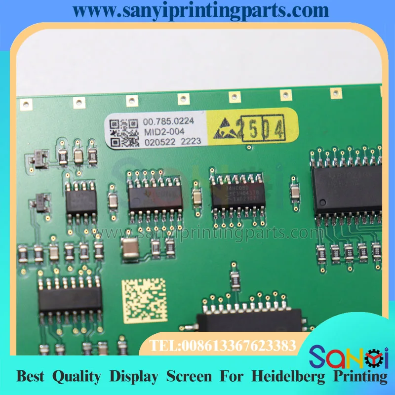 Best Quality 00.785.0224 ,00.781.2196, 00.781.4974 Display Screen For Heidelberg Printing Machine Parts
