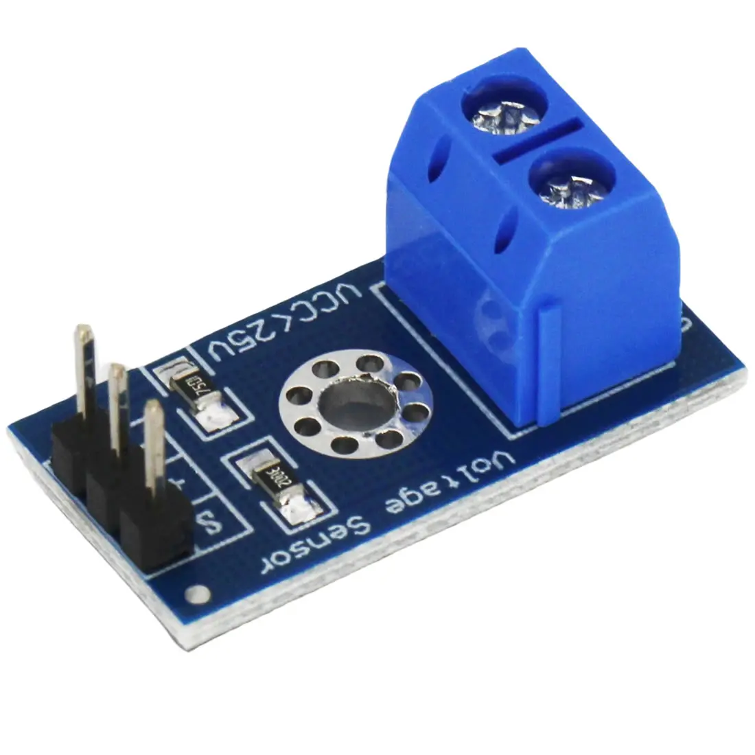 DC 0-25V Standard Voltage Sensor Module Smart Electronics Test Electronic Bricks Smart Robot Terminal Sensor for Arduino