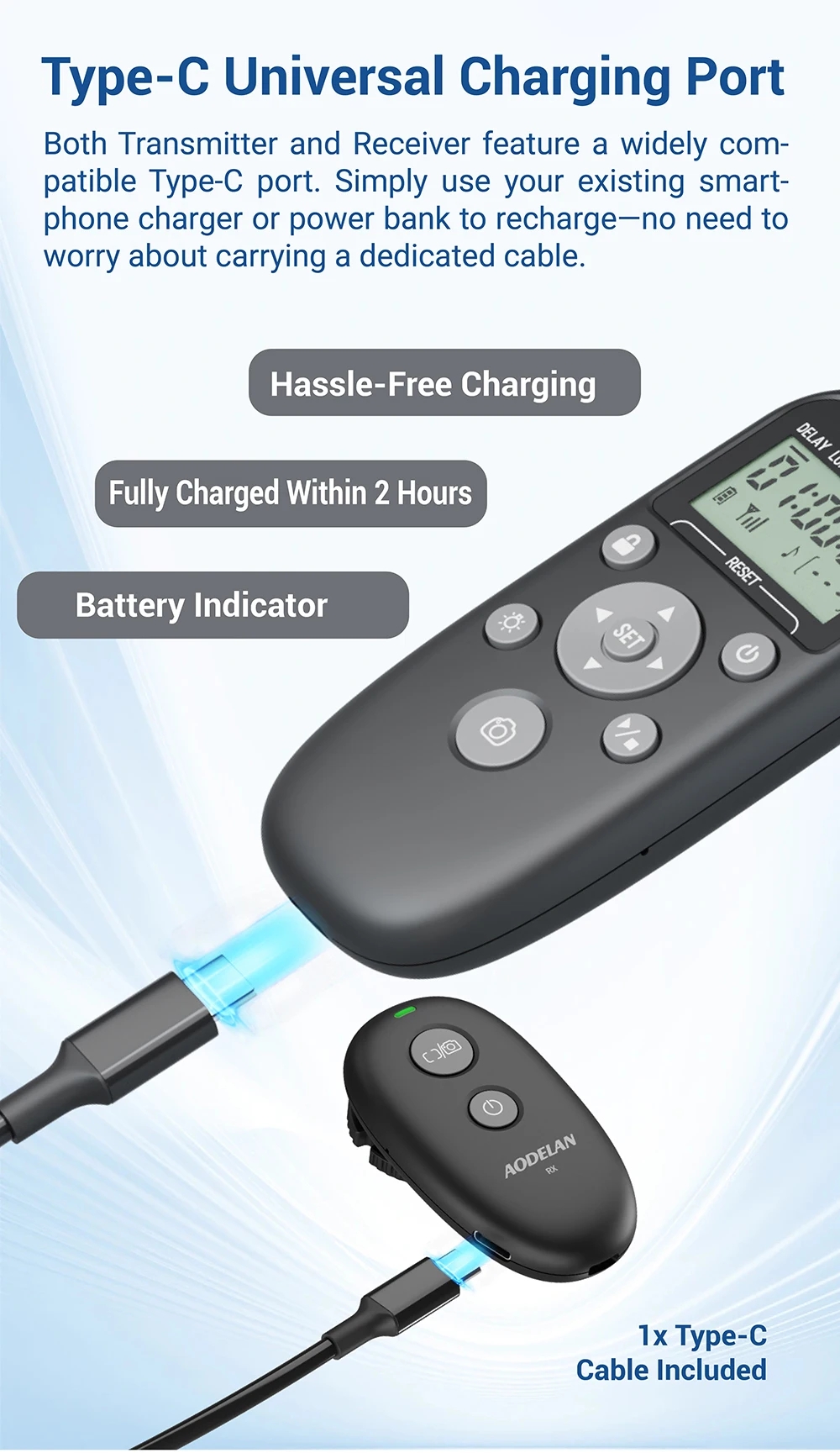 Für Panasonic Kamera Timer Fernbedienung Timelapse Intervallometer Auslöser Für G97 S5II S1H S1RII GX1 GX8 G9II G7 G6 G5 G3 G95 – Detail 5