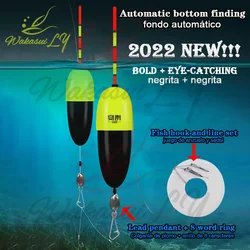 2024New Portable Automatic Bottom Fishing Float Tackle Accessries Fast Fishing Artifact+Lead+Hook+lineset Outdoor Fishing Device