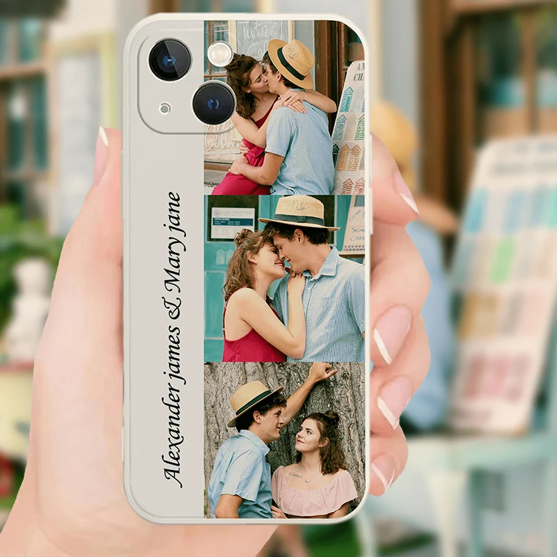 لتقوم بها بنفسك نص صور مخصصة جراب هاتف آيفون 16 16e 15 14 13 12 11 برو ماكس Mini SE 2020 2022 XS XR 6s 7 8 Plus غطاء خلفي من البولي يوريثان #4