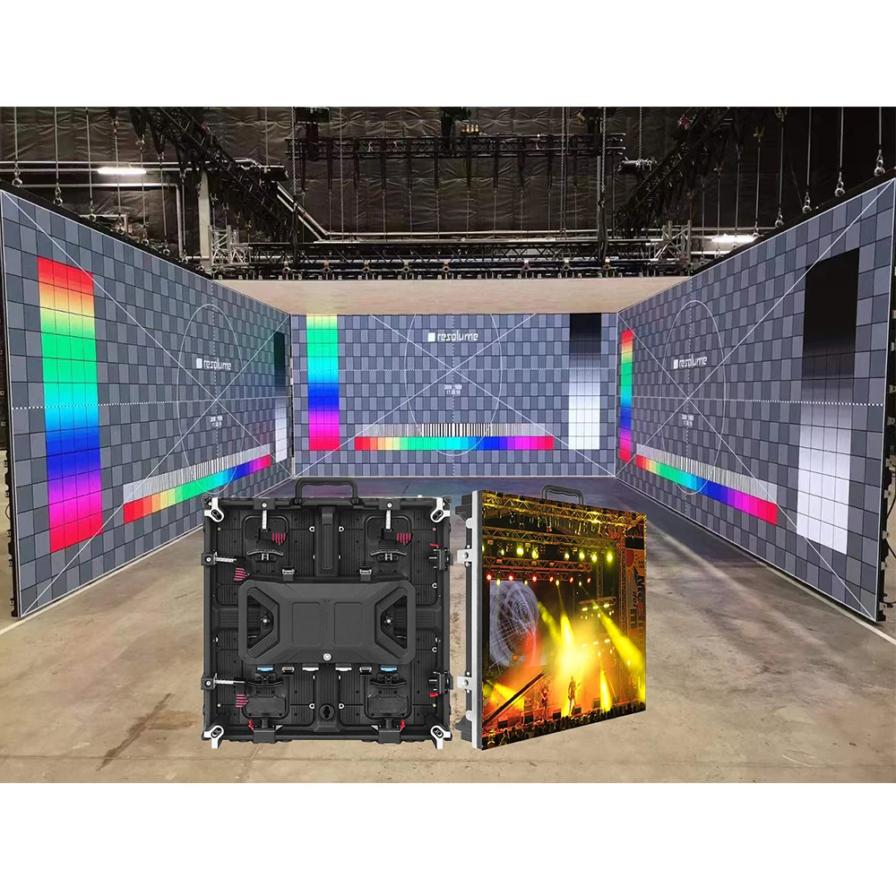 New P2.6 7680Hz P3 color VR Big LED Wall HDR Filming Making Indoor XR LED Screen