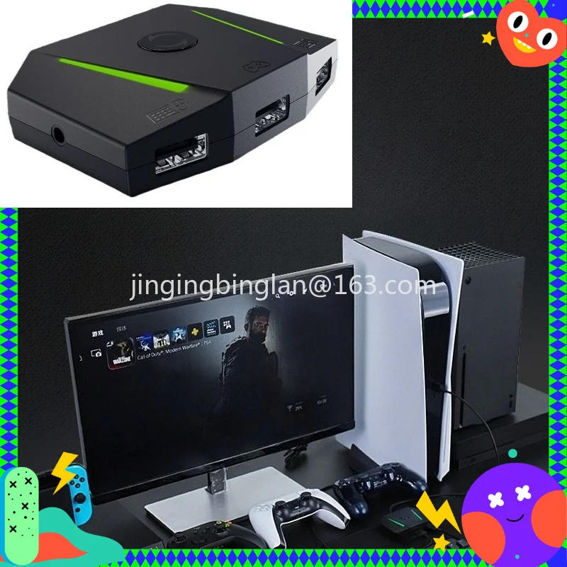 2026 Hot-selling VX2AimBox game console keyboard-mouse converter XboPS4Switch PS5