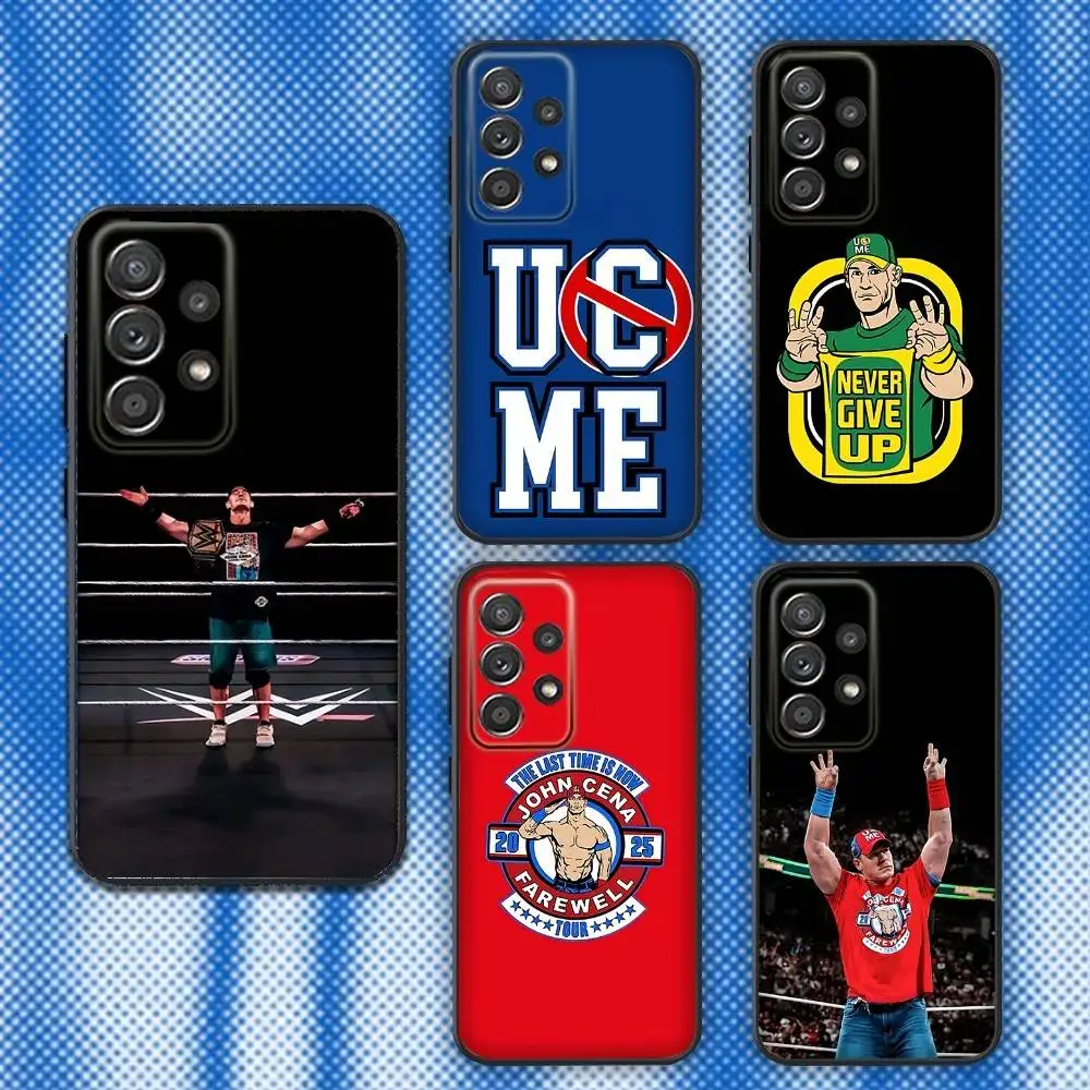 

J-John C-Cena Wrestler Phone Case For Samsung S25,S24,S21,S22,S23,S30,Ultra,S20,Plus,Fe,Lite,Note,10,9,5G Black Cover