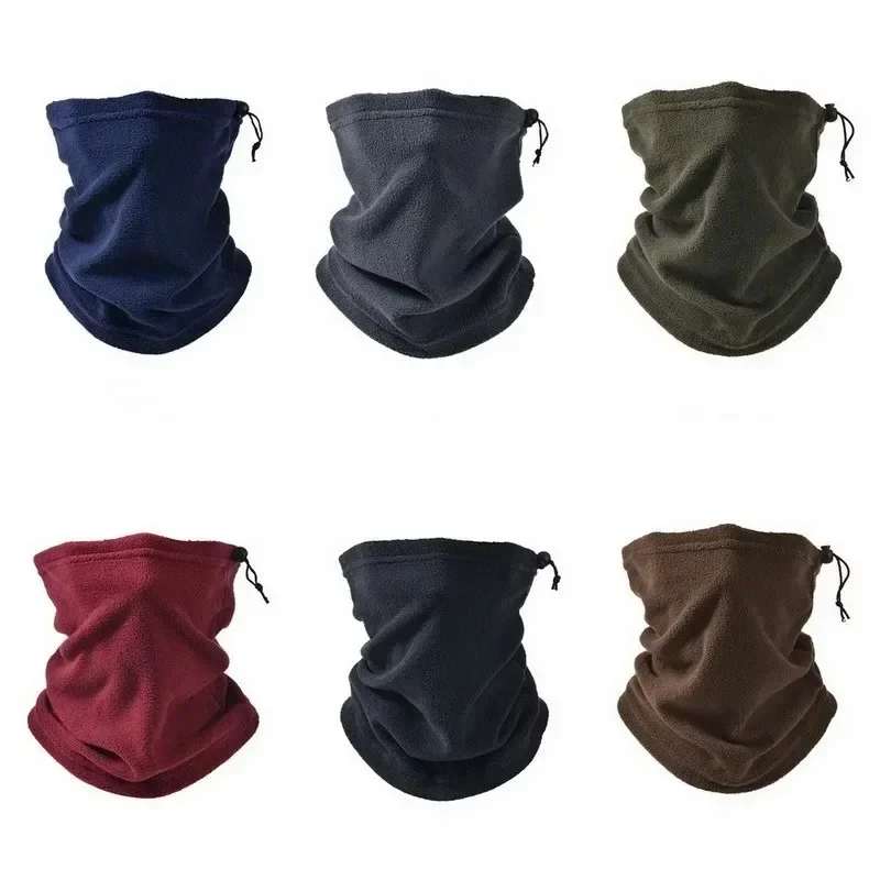 Fleece Warm Winter Windproof Neck Tube Scarf for Men Women Bandana Mask Half Face Cover Cycling Ski Sport Camping Hiking Scarf