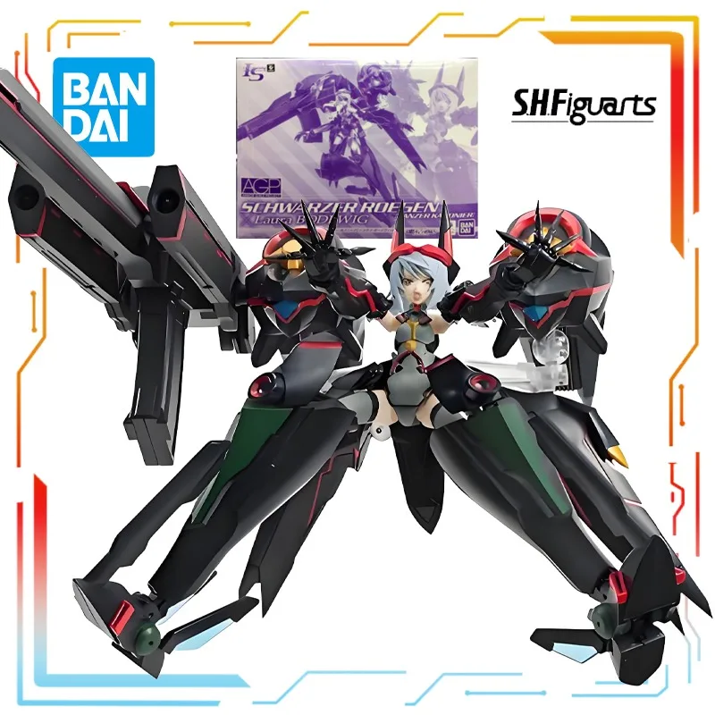 

BANDAI Original ARMOR GIRLS PROJECT Finished Product Movable Lafla Budiwei Anime Action Figure Model Toys Model Gifts for Boys
