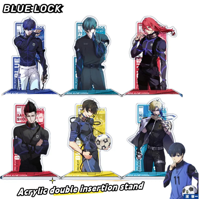 Nuevo cerradura azul Ura Kazuki Kaito Tasuku Rin Itoshi periféricos de anime creativo acrílico modelo de escritorio adornos regalos para novia