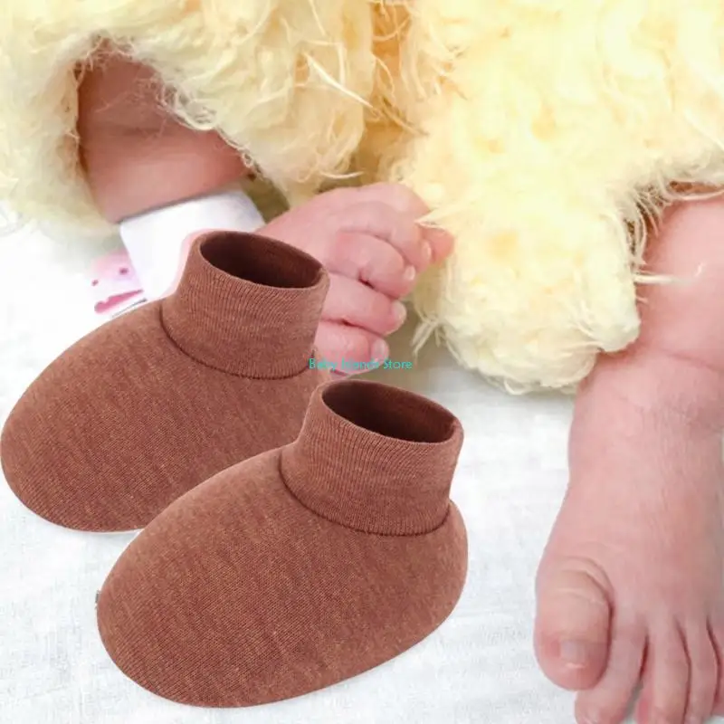 K92D Bayi Bayi Bayi Bernapas dan Penutup dengan Morget elastis Desain Nonslip untuk Bayi Baru Lahir Sensitif Perawatan