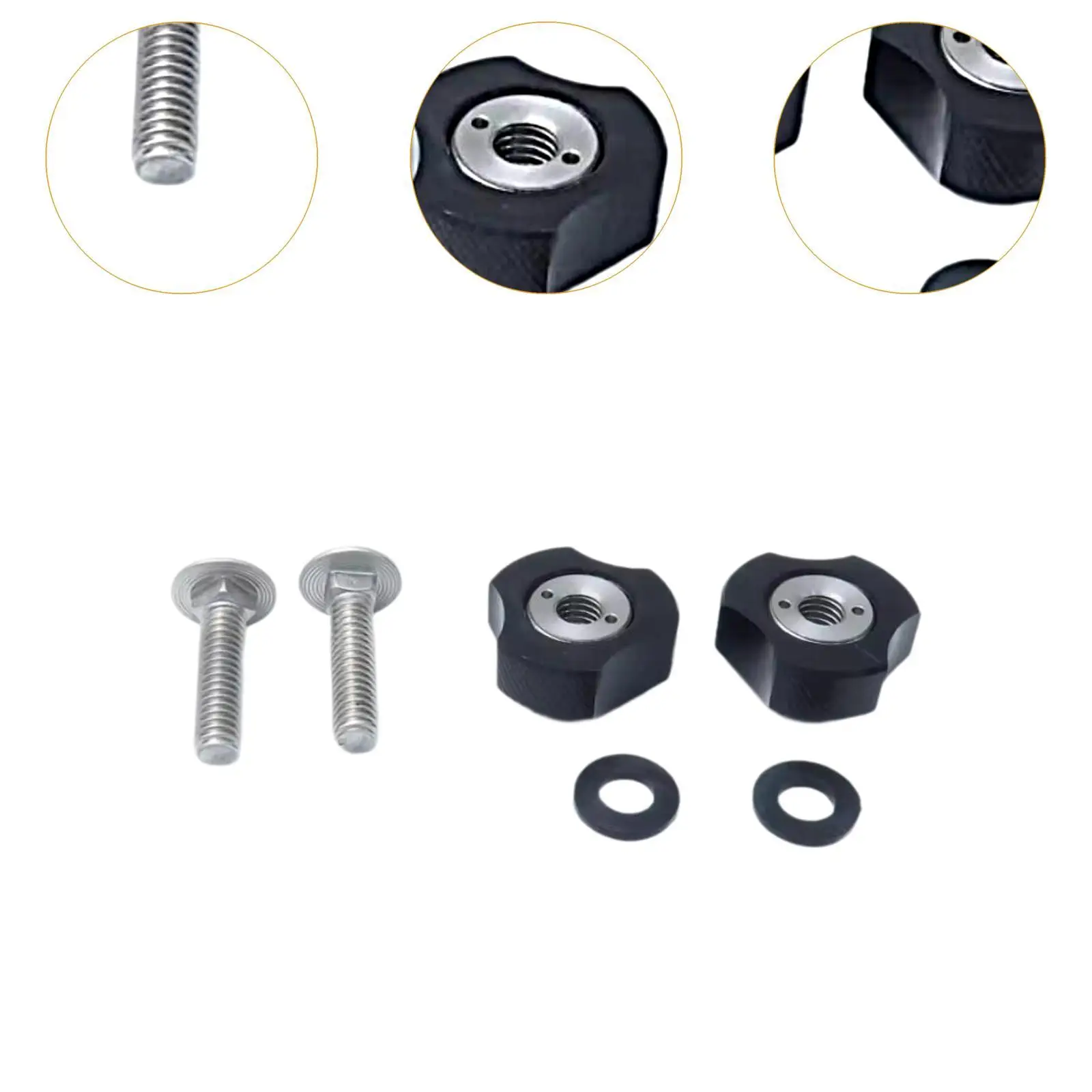 1 Pair Diving Screws for Backplate Back Plate Screws Practical Repair Men Women Diving Backplate Screws for Sports