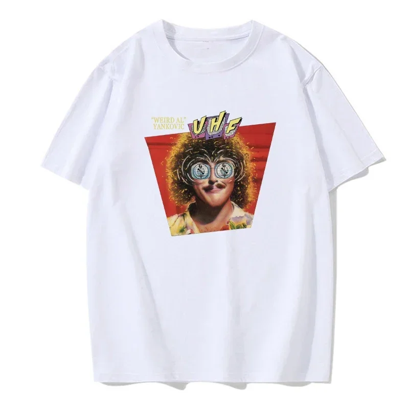 Summer Clothes Black T Shirts Boys White T Shirts T Shirt for Men Man T-shirt Cotton Crew Neck T-shirt Weird Al Yankovic T-Shirt