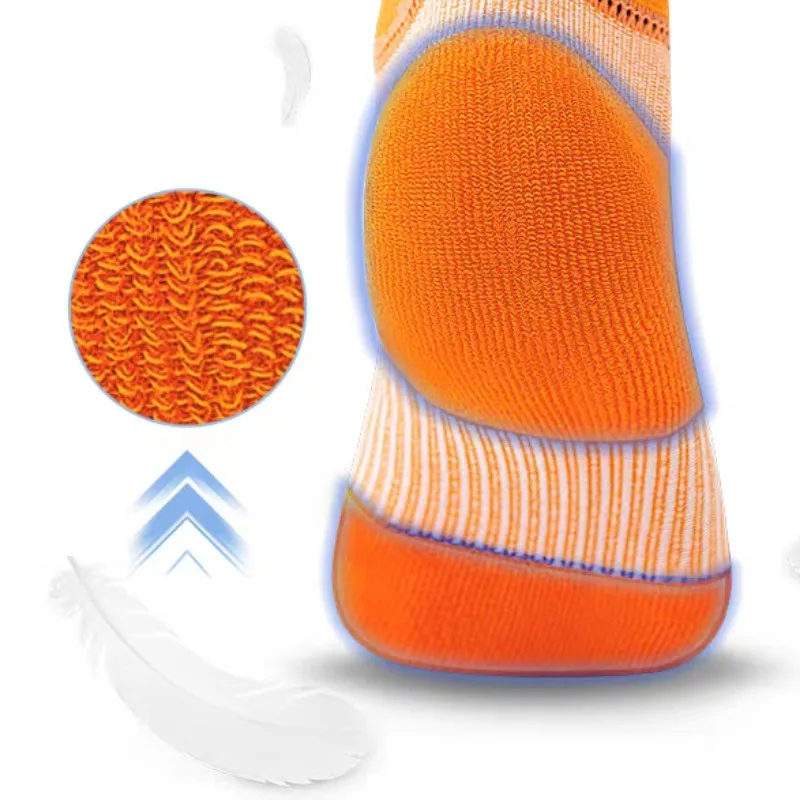 Anti-Slip Mesh Short Socks para correr, Absorção de suor, Anti-Odor, Low Cylinder Meias, Peças de escalada de montanha, Multicolor