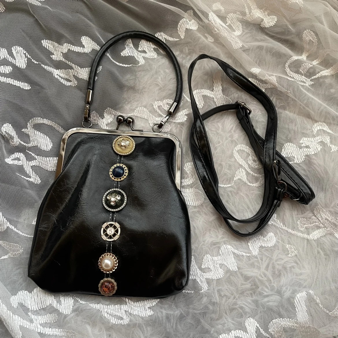 

Original Designer Brand Retro Button Handbag Crossbody Bags for Women Сумка Женская