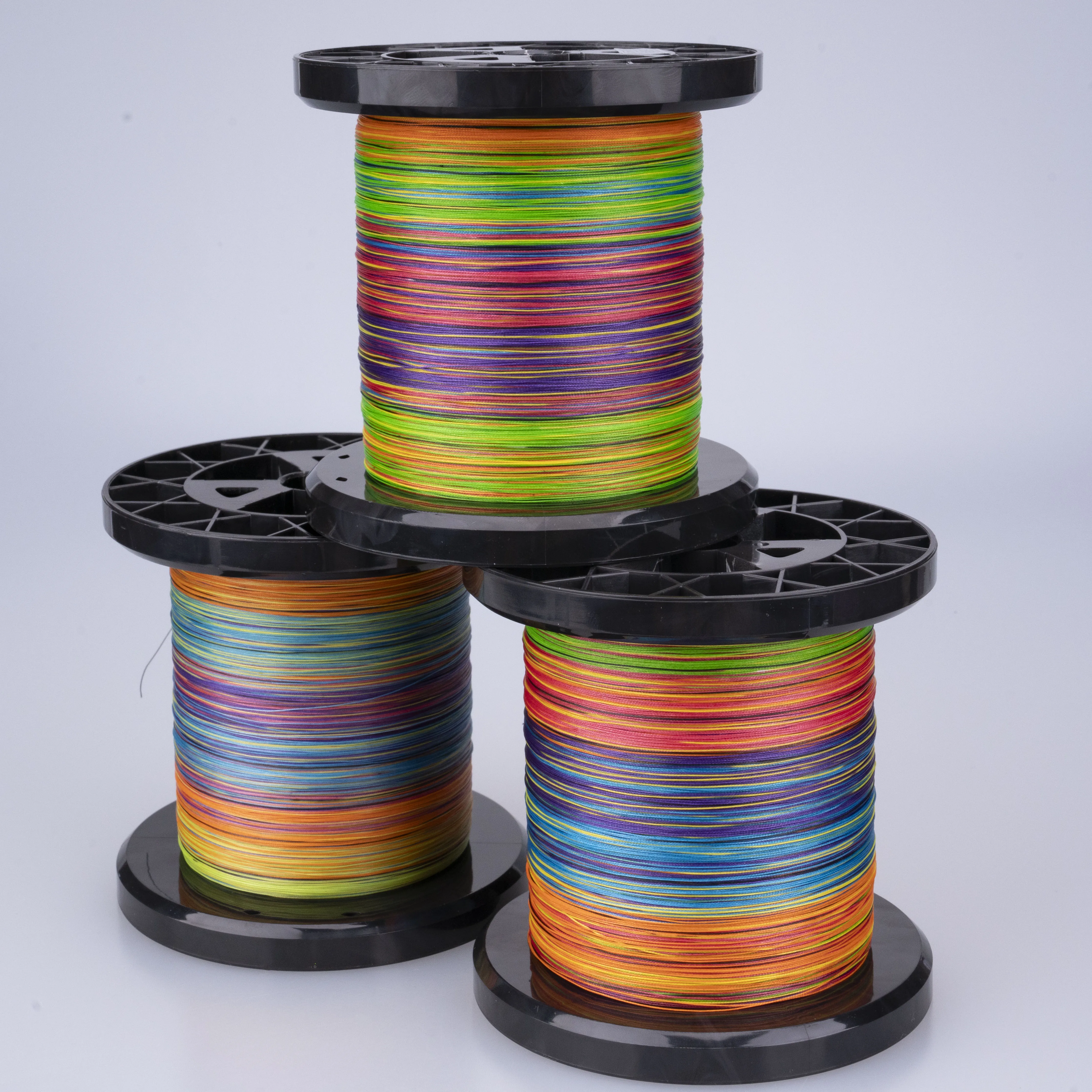 High-Strength 8X Fishing Line 600m Abrasion Resistant Sea & River Use Elastic Metal Reels for Lake & Stream Fishing