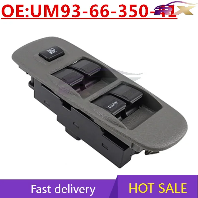 NEW:UM93-66-350-41 Power Window Master Control Switch For Mazda