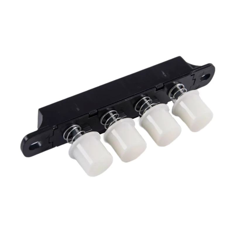 {QTG333} 1 Pc 250V 4Push Button Piano Type Key Board Switch For Plug-in Electric Fan Floor Fan