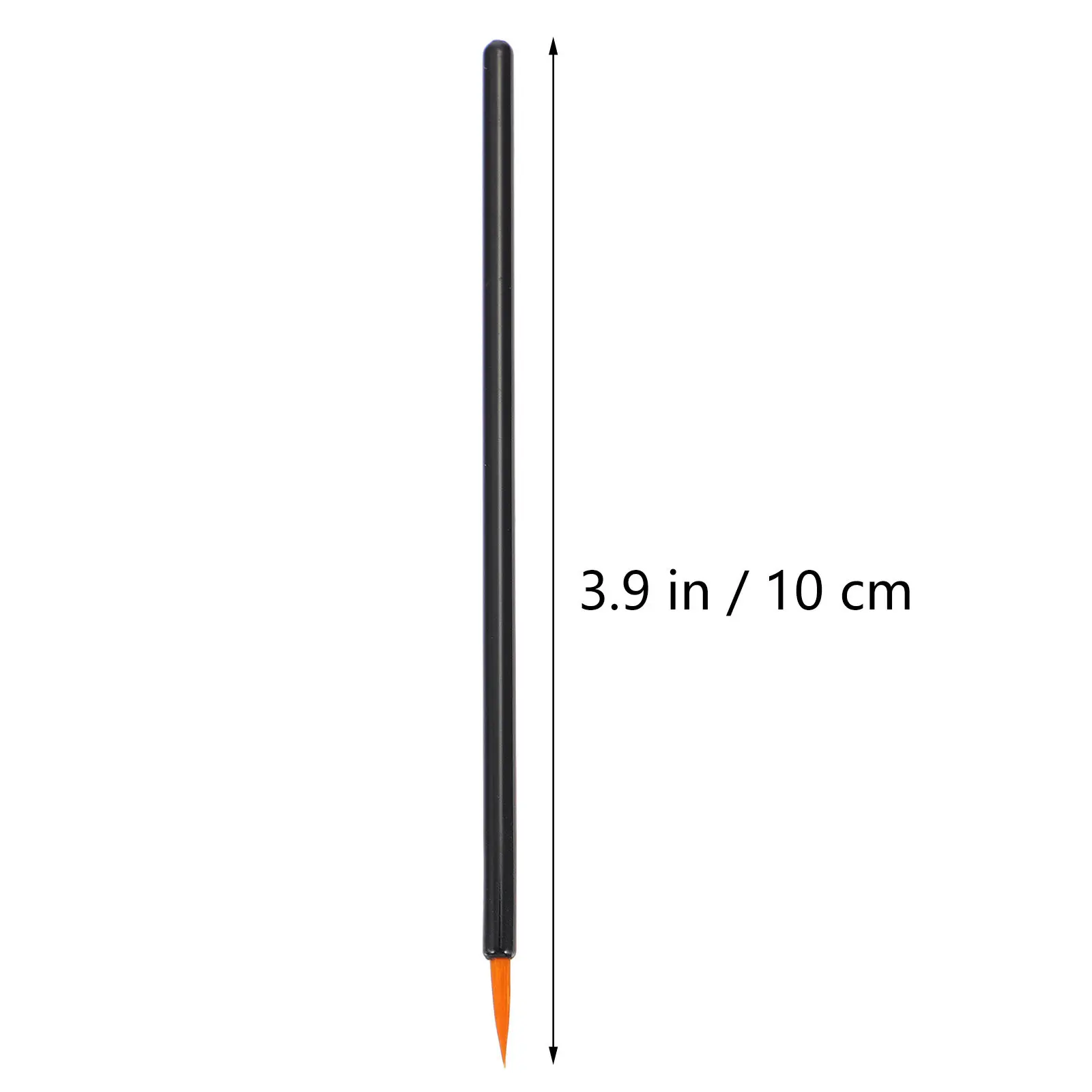 100 Stück Einweg-Eyeliner-Pinsel Faser-Applikator Make-up Augenwerkzeug für Gleichmäßige Linien Sicherer Tragbarer Eyeliner-Pinsel