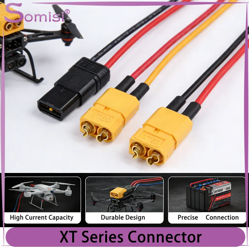1-100 Pairs XT60 XT30U XT90 Connector Set Male/Female Bullet Plugs for LiPo Battery RC Drone Car Boat Models