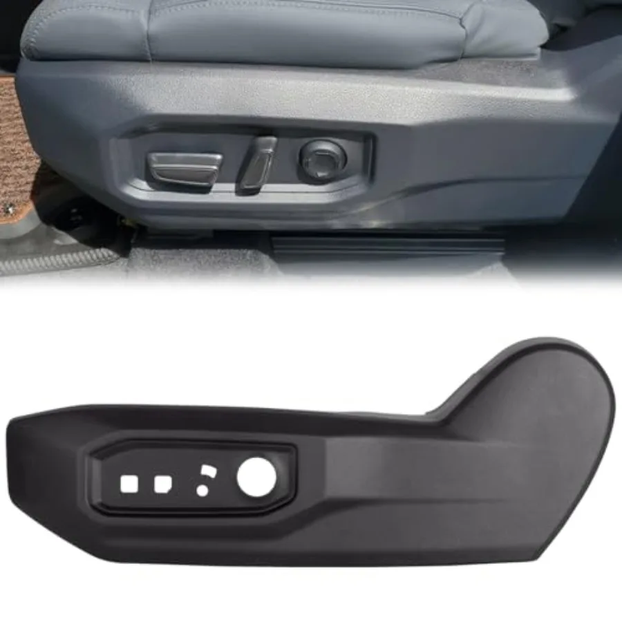 

Track Cover Panel Compatible 2022-2026 Toyota Tundra Sequoia out Left Trim Recline Cushion Shield Replaces 71812-0C241-C0 71812