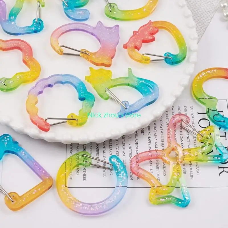 

E15E Resin Earring Pendant Silicone Molds Cats Resin Art Supplies Jewelry Hand-Making Molds for Making Jewelry Pendant