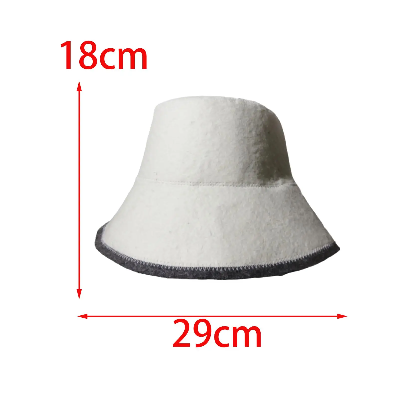 Hat for Sauna Wool Felt Accessory Cool Head Protect Russian Style Supply Hair