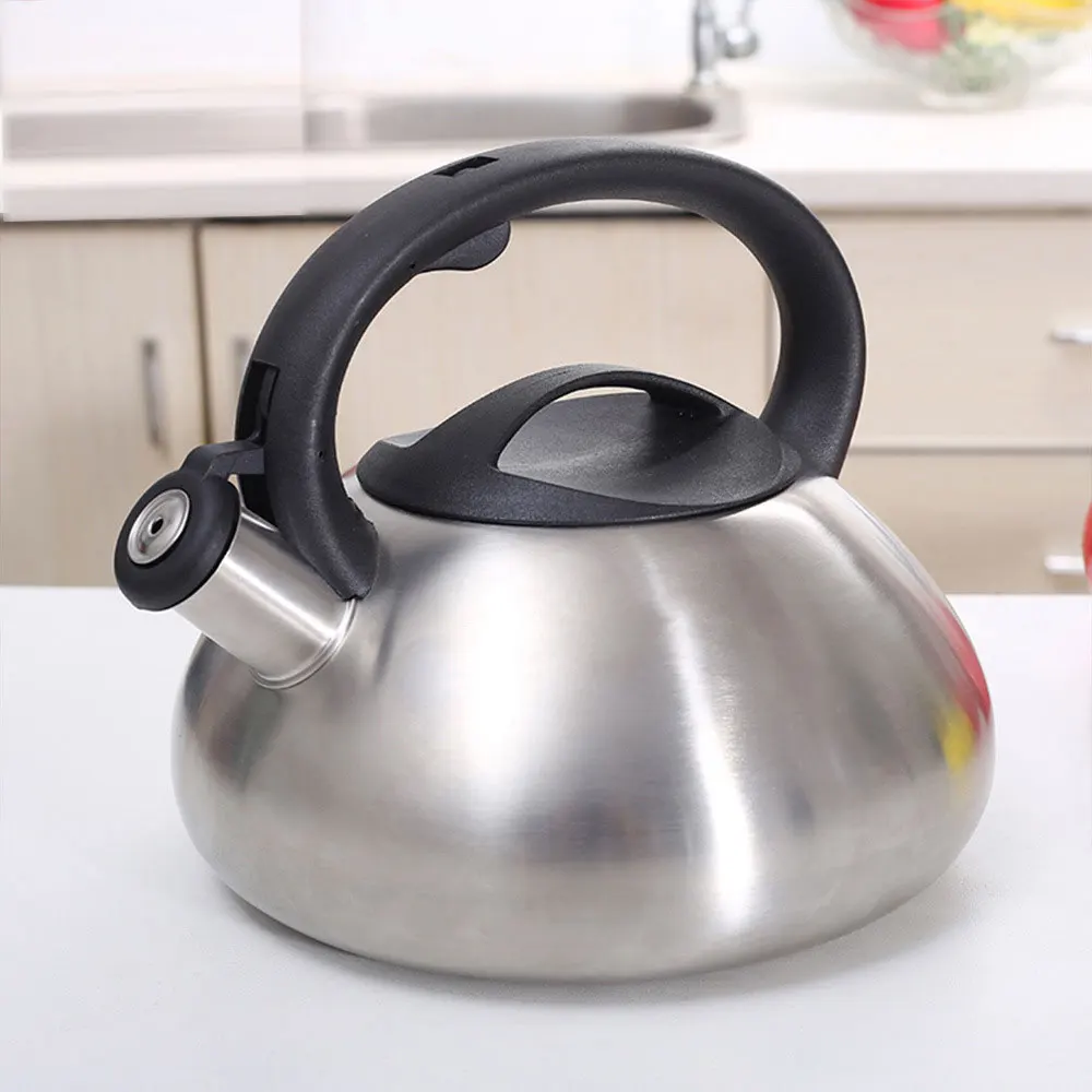 Kettle With Whistle 3L Stainless Steel Stove Top Teapot