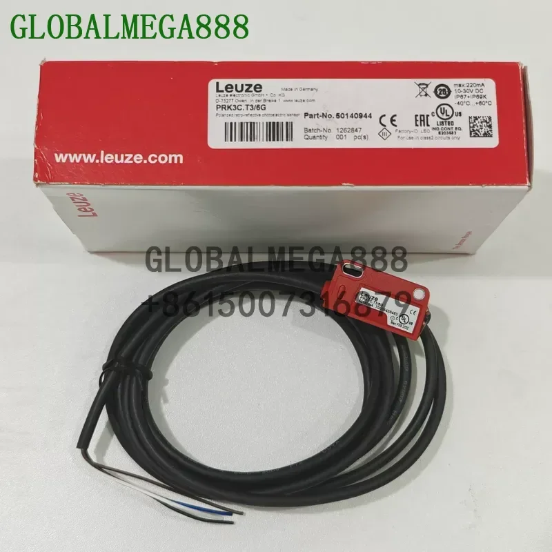 PRK3C.T3/6G Photoelectric Sensor, Order Number 50140944，Brand New Spot Goods, Large Inventory